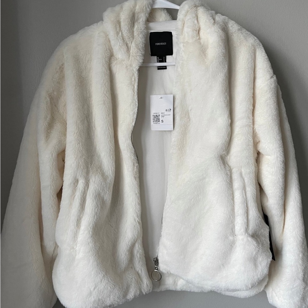 Forever 21 teddy coat